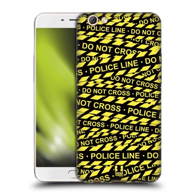 HEAD CASE DESIGNS WARNING TAPE SOFT GEL CASE FOR OPPO PHONES