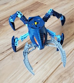 LEGO BIONICLE: Visorak Set of 6 (8742-8747) W 1 Cannister 6 spinners 1 Instruct