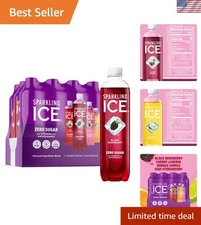 Sparkling Ice Variety Pack: 12 Bottles of Zero Calorie Fruit Sparkling Water