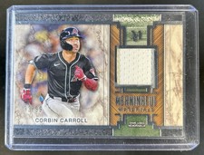 2025 Topps Museum Corbin Carroll Meaningful Material Jersey #/99