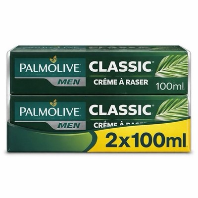 2x 100 ml Palmolive Rasiercreme for Men Classic Shave Cream