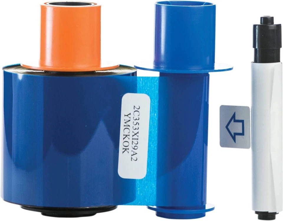 Configuración sin esfuerzo con cinta YMCKO a todo color Fargo 45200 - Capacidad 500 páginas Foto 4 de 4