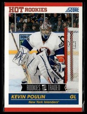 2010-11 Score #614 Kevin Poulin RC New York Islanders