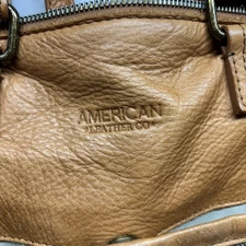 American Leather Co Satchel Crossbody Bag - Excellent!