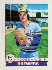 1979 Topps #448 Moose Haas (VGEX)