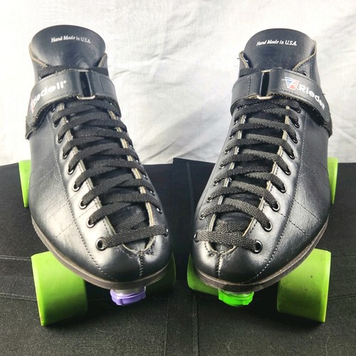Riedell RS 1000 Roller Skates With Revenge Skate Plates Men's Size 12