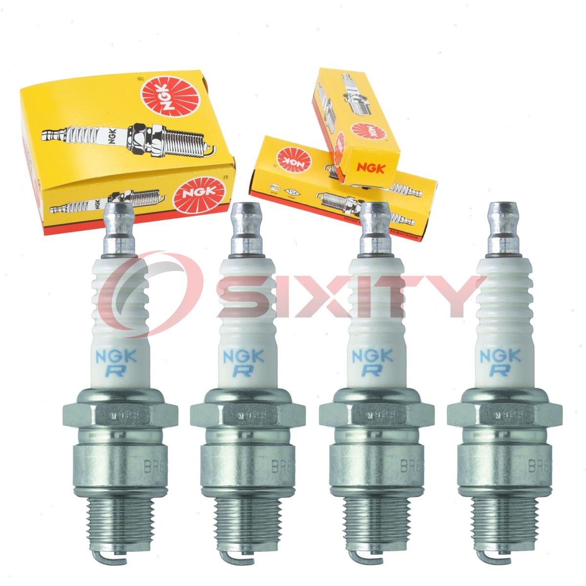 4 pc NGK 1468 BR8HS-10 BLYB Standard Spark Plugs for TR24-10 QL78C E8RC bq