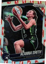 2025 Panini Prizm WNBA #101 Alanna Smith WNBA Logo Prizms
