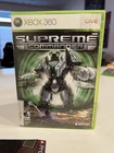 Supreme Commander / Microsoft Xbox 360 / CIB W Map / Clean / Tested / Read