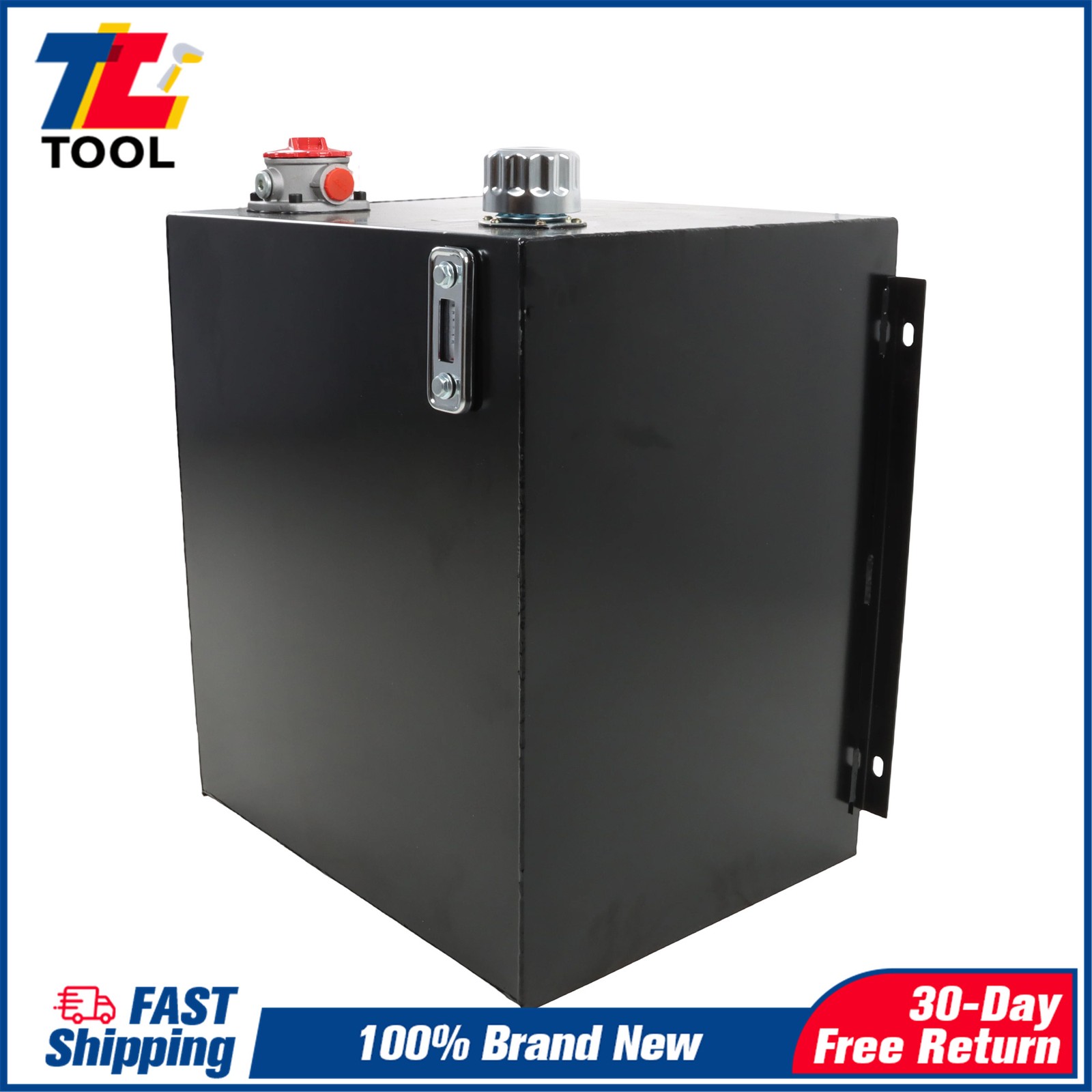 Hydraulic Reservoir Fuel Tank 25 Gallons With Filter & Temp Gauge Alloy Steel