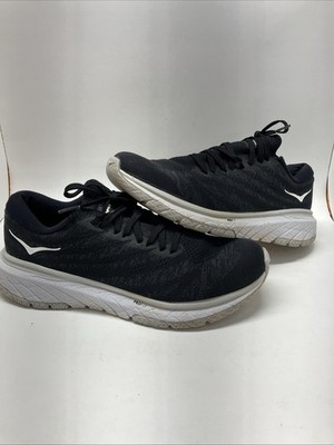 Hoka One One Cavu 3 Women s Black Running Sneakers Lace Up Shoes Size 7.5B