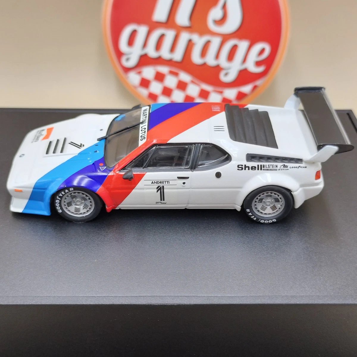 MINICHAMPS BMW M1 Procar #60 De Angelis Winner Zolder 1979 1/18 180792961