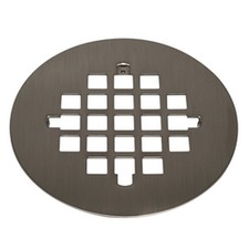 OATEY 42018BN Snap-Tight Shower Drain Strainer 4.25in Round