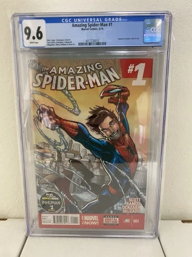 Amazing Spider-Man #1 CGC 9.6 NM+ 1st Cindy Moon SILK Marvel 2014 MORE AUCTIONS!