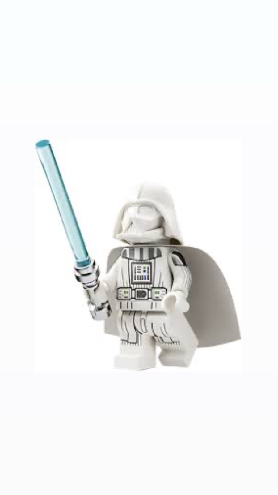 LEGO Star Wars Jedi Vader White Minifigure Redeemed 75389 Dark Falcon NEW (sw1363)