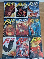 DC The Flash Vol 1–9 Graphic Novel Set Rebirth Joshua Williamson Complete Run