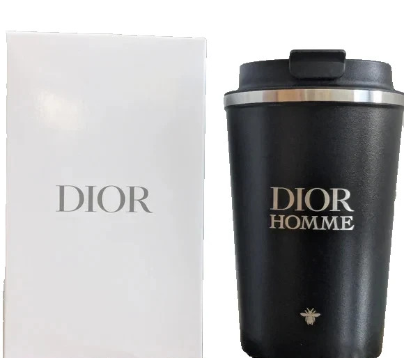 Dior Homme Stainless Steel Thermal Mug Carry Travel Cold/Hot