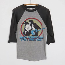 1980 Bruce Springsteen & The E Street Band World Tour Jersey Shirt