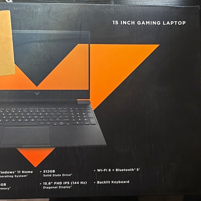 HP Victus 15.6'' Gaming Laptop i5 16GB 512GB SSD RTX 4050 Win 11 Home