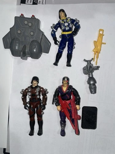 Vintage Hasbro 1980s 1990s G.I.Joe Cobra 3.75” Action Figure Lot Major Bludd