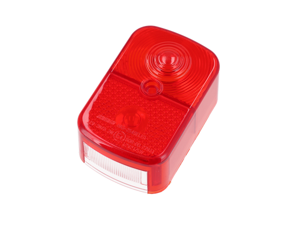 RüCklichtkappe Eckig, Rot - Simson KR51/1 Schwalbe, SR4-1 Spatz, SR4-2 Star, SR4-image