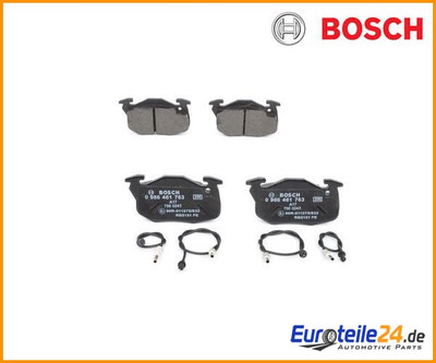 Brake pad set, disc brake Bosch 0986461763 for Peugeot