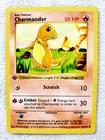 POKEMON 1ST EDITION CHARMANDER BASE SET 1ST EDITION Shadowless First #46 046/102