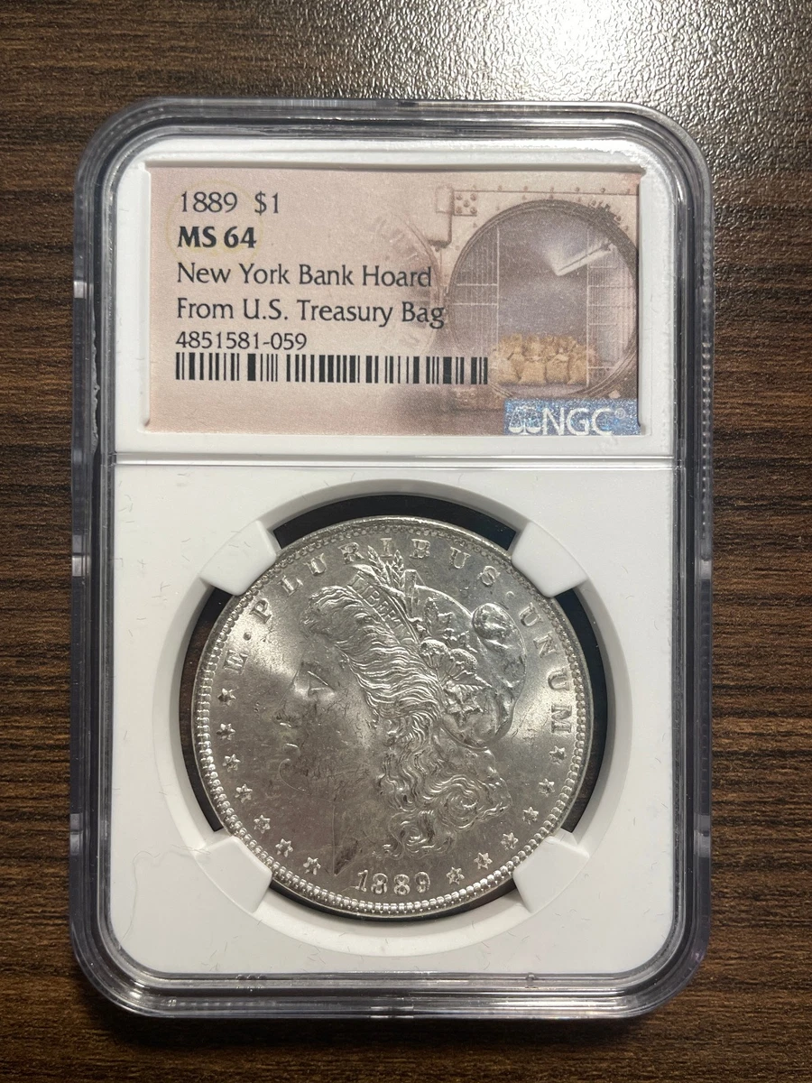 MS 64 Graded 1889 Year Morgan US Dollars (1878-1921) for sale | eBay