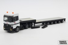 Herpa MB Actros MP1 LH 2457 Tieflader-Sattelzug "Heitkamp" 1:87 /H26794