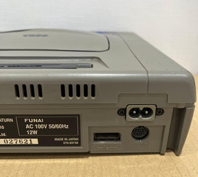 Sega Saturn Console Gray HST-3210 with 2 controllers Japanese Version tested