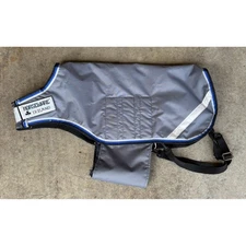 Horseware Ireland Goat Coat Rug Lamb Blanket Gray Light Fill 100g Large