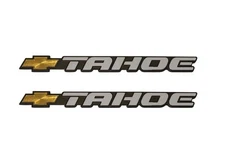 1995-1999 Pair of Chevrolet Tahoe Door Emblems Right and Left Door Fitment