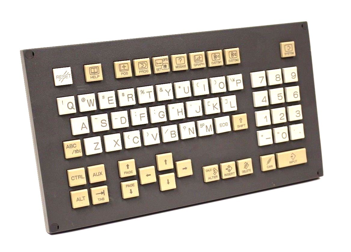 FANUC A02B-0303-C128 MDI UNIT CONTROL KEYPAD / KEYBOARD