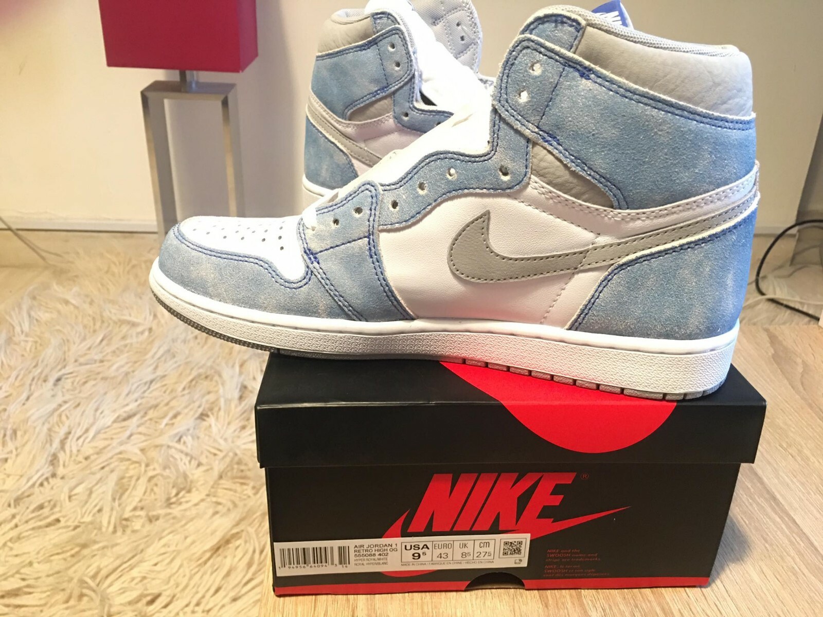 jordan 1 og hyper royal