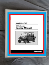 Kawasaki mule Pro FXT UTILITY UTV  Workshop service manual kaf820 af/bf OEM