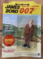 1965 GILBERT JAMES BOND 007 GOLDFINGER 3.5" FIGURE