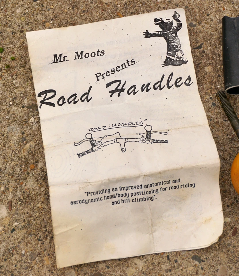 MOOTS Road Handles Vintage Bar Extensions Mountaineer 1980s Chance Klunker Klein - Image 4 of 4