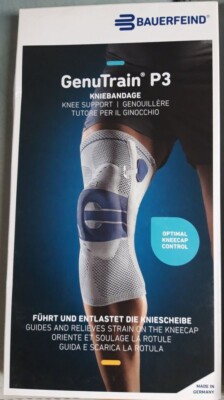 SPORT SPAREN*GESUNDHEIT*BESCHWERDE FREI mit*BAUERFEIND GenuTrain P3 KNIEBANDAGE*
