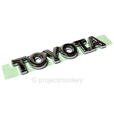 Oem Toyota 75441-0k031 Rear Chrome Toyota Logo Emblem Badge Genuine Part Oem Toyota 75441-0k031 Rear Chrome Toyota Logo Emblem Badge Genuine Part