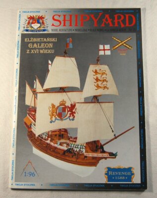 Shipyard 16 - Englische Galeone Revenge von 1588 - 1:96