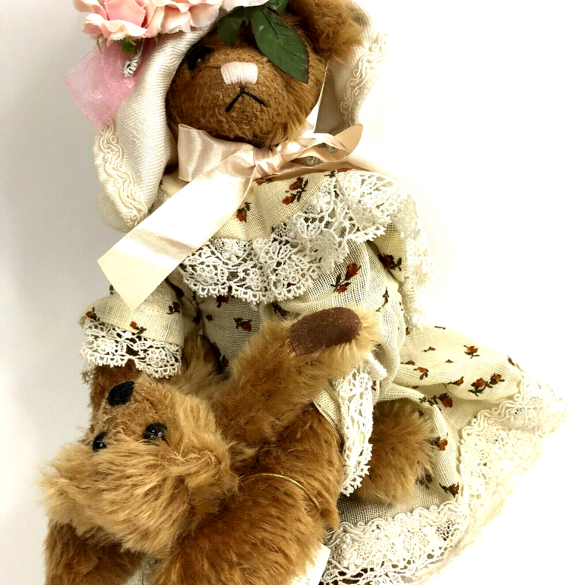 Theodore BEARS Doll Crystal mother and baby Sheila Schuchert