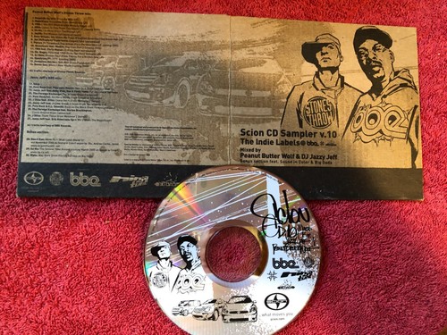 Scion CD Sampler V. 10 (2004) - Stones Throw Records / DF JAZZY JEFF / J DILLA