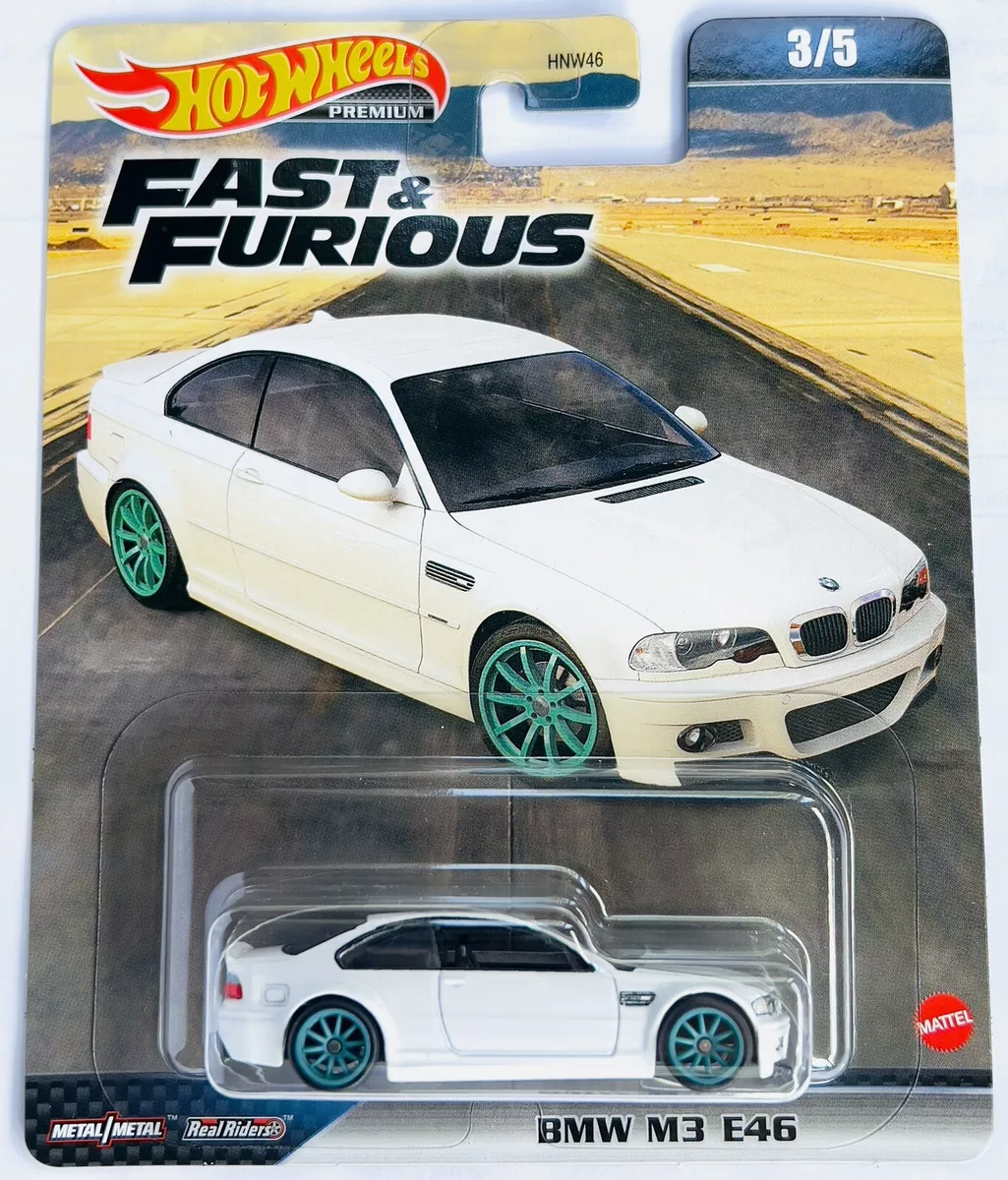 HOT WHEELS BMW M3 E46 FAST & FURIOUS PREMIUM