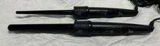 HERSTYLER 2PC PK CURLING IRON 25-32MM/18-25MM (BLACK)GENTLY USED
