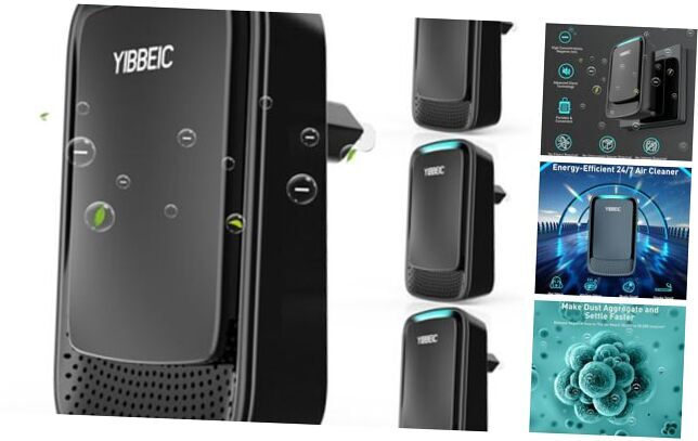 Air Purifier Plug In 4 Pack,Air Ionizer Purifier For Home,Plug In Air-image