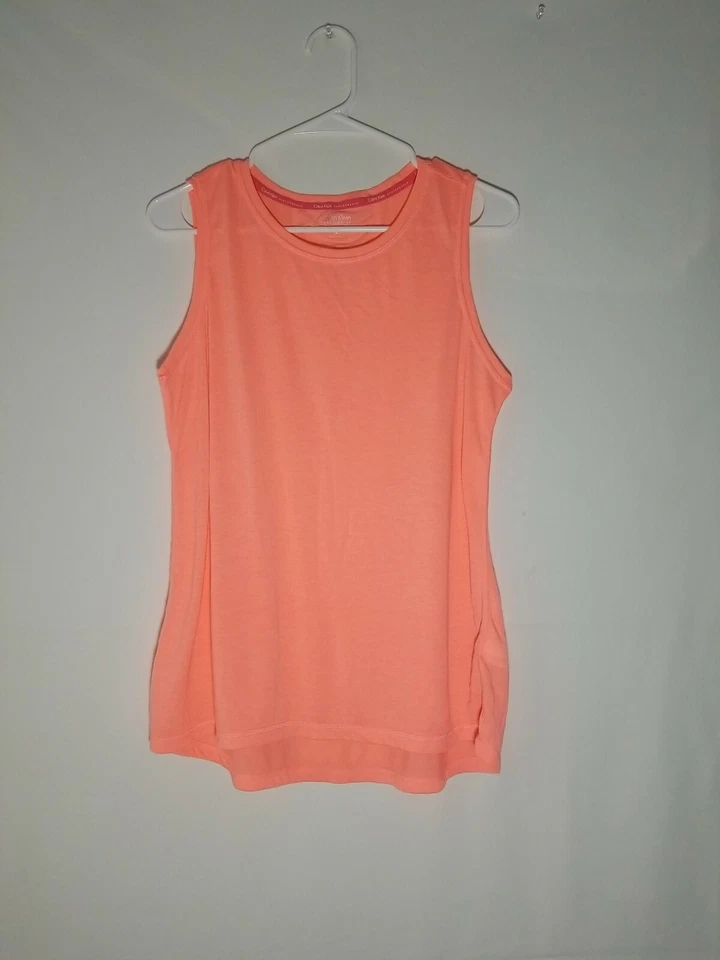 Calvin Klein Activewear Top Performance Sin Mangas Naranja Mujer Talla M Foto 2 de 4