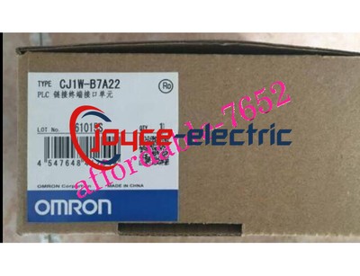 1PCS Brand New In Box Omron CJ1W-B7A22 DHL or FedEx