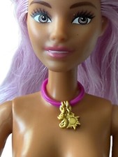New Disney ily 4Ever 11" Doll Rapunzel Charm Necklace Jewelry Fits Barbie