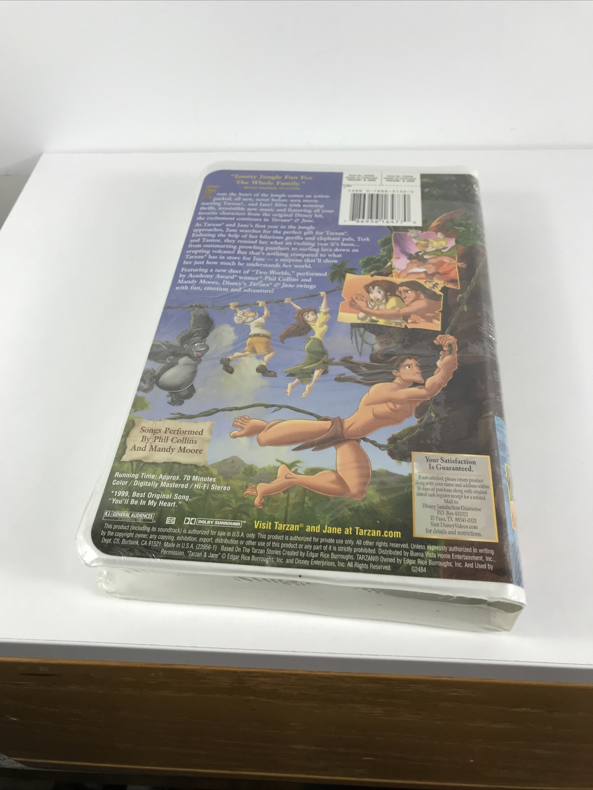 New sealed Tarzan Jane (VHS, 2002) collectible 786936164770| eBay
