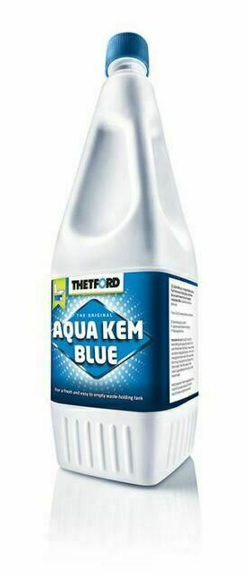 Thetford Aqua Kem Blue Caravan & Motorhome Toilet Chemical Fluid *2L*